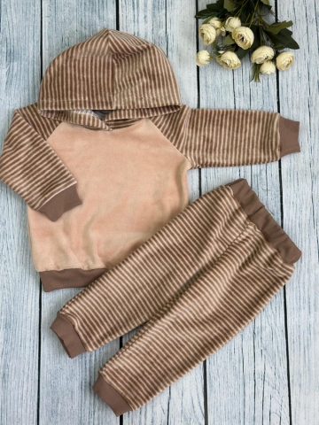 Купить оптом 117. Костюм ясельный, 80% хлопок, 20% ПЭ 80-86-92 в Калуге