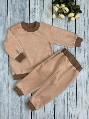 Купить оптом 343. Костюм ясельный, 80% хлопок, 20% ПЭ 80-86-92 в Калуге